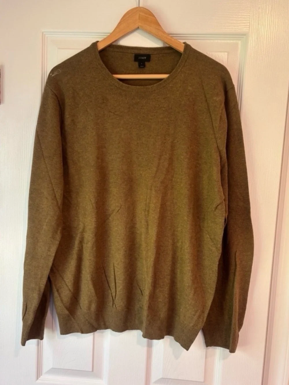 Set of 5 J.Crew men's sweaters size large (cashmere, cotton & merino wool)